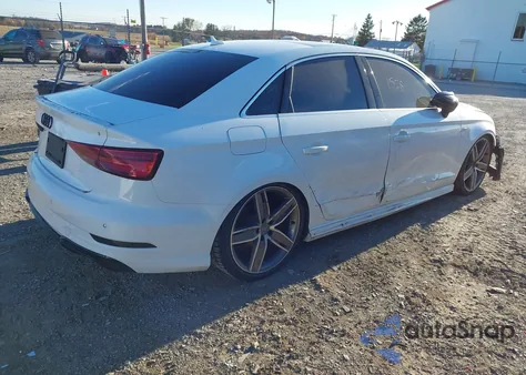 2018 Audi A3 2.0T Premium/2.0T Tech Premium from USA, damaged, VIN WAUGUGFF6J1047811